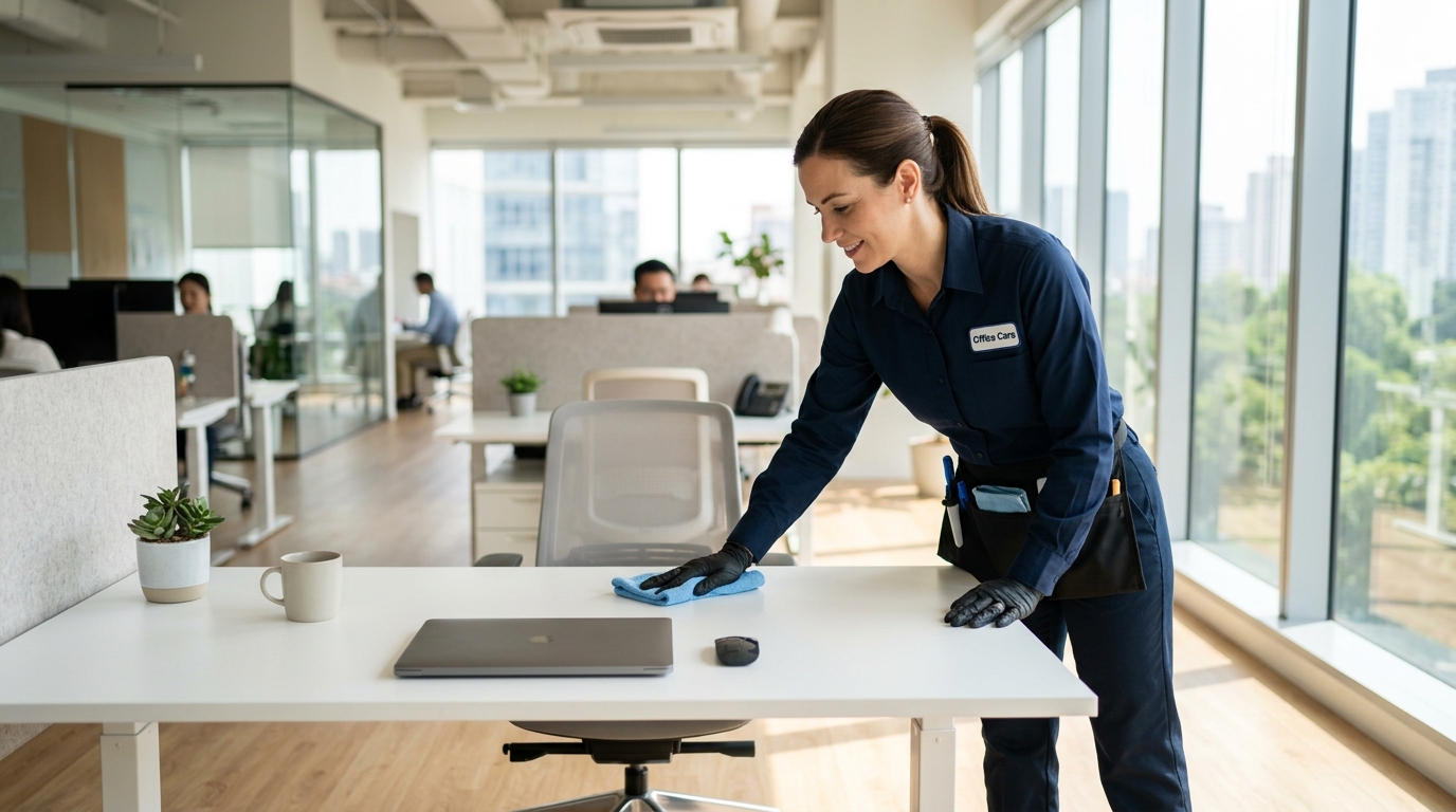 Cleaning / Local Business example website hero